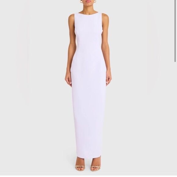 AMANDA UPRICHARD Marbella Maxi Dress in Lavender M - Picture 2 of 11